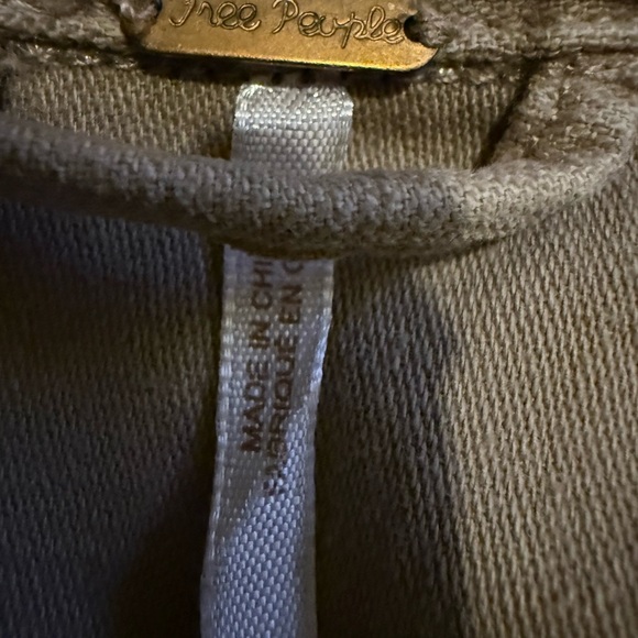 Free People Olive Green Jacket - Picture 6 of 6